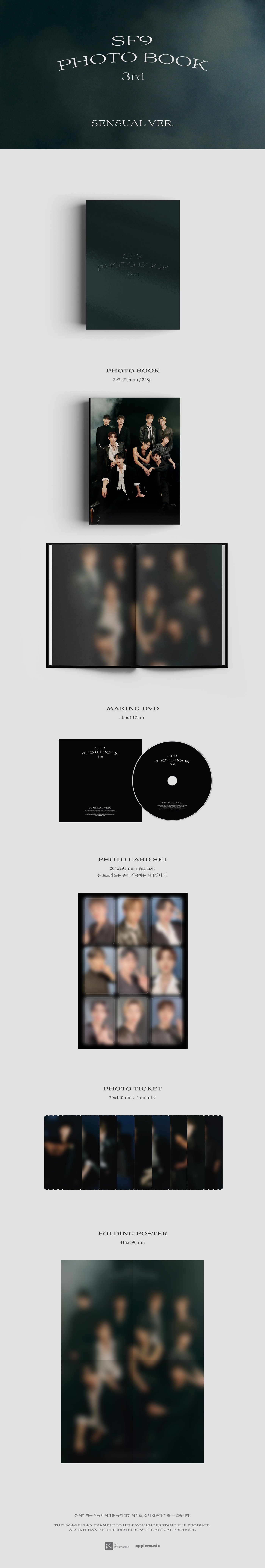 jp.ktown4u.com : [フォトブック] SF9 - 3rd Photo Book